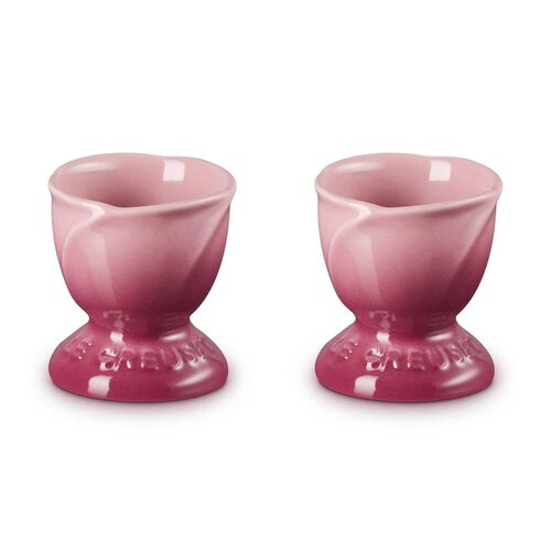 Le Creuset Jardin Egg Cup 2 Set - Rose Quartz